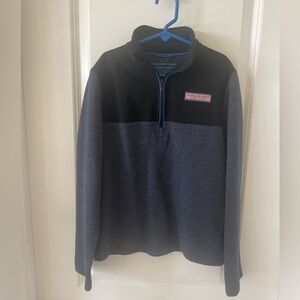 Vineyard Vines Big Kids Two-Tone Zip-Up Sweater M (12-14)